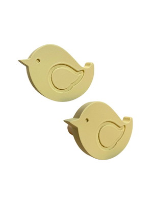 2 ganchos cabideiro pássaro cute com asa