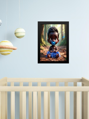 Quadro infantil orixá baby odé