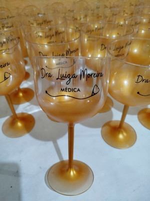 50 taças de gin degradê 580ml personalizadas