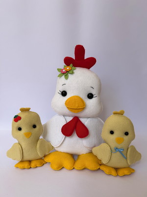 Galinha e pintinhos