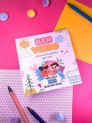Bloco de atividades - educação infantil - lembrancinha