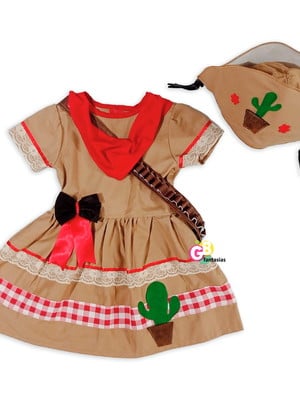Fantasia maria bonita infantil