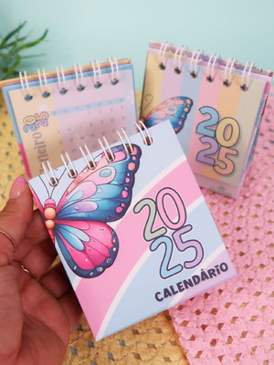 Mini calendário 2025