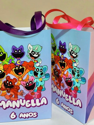 Sacolinha surpresa poppy playtime- lembrancinhas