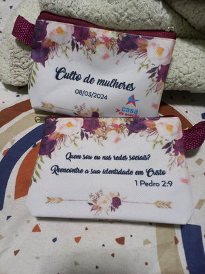 Necessaire lembrancinha de congresso
