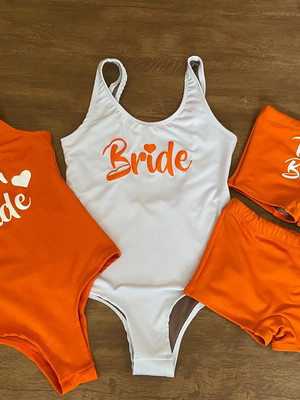 Body forro frente bride despedida de solteira promoção