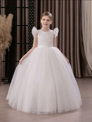 Vestido daminha branco gracy