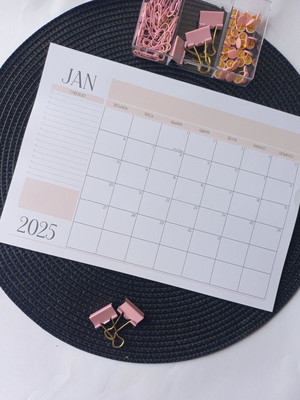Planner mensal