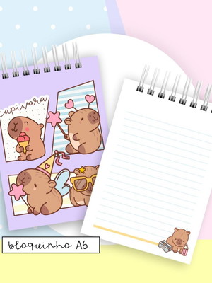 Bloquinho capivara