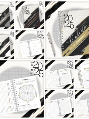 Planner masculino 2025 - arquivo digital