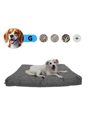 Cama cachorro grande futon pet g 100x70cm