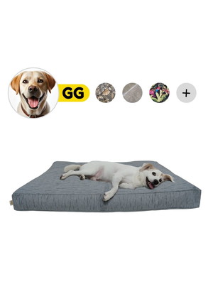 Cama para cachorro grande porte futon pet gg 110x80cm