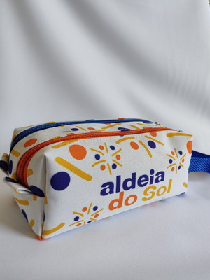 Estojo duplo personalizado - escola atacado