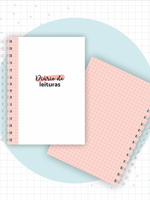 Caderno de leitura personalizado