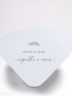 Ventarola minimalista casamento eventos