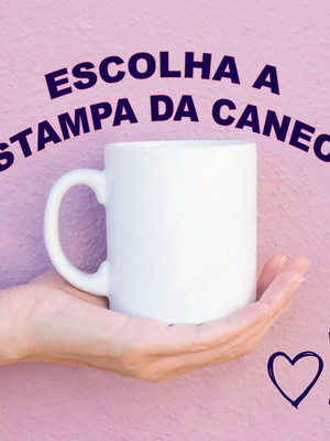 Caneca personalizada cerâmica