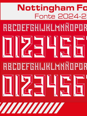 Fonte nottingham forest home 24-25