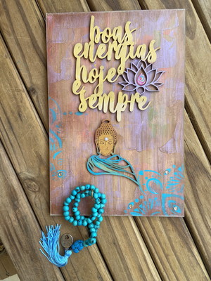 Quadro zen e japamalas