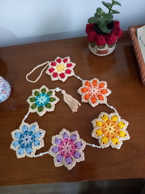 Mandala em crochê