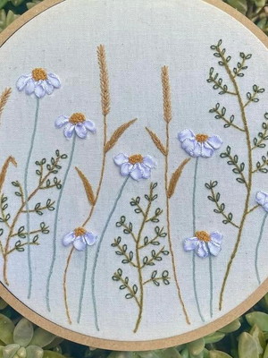 Bordado floral