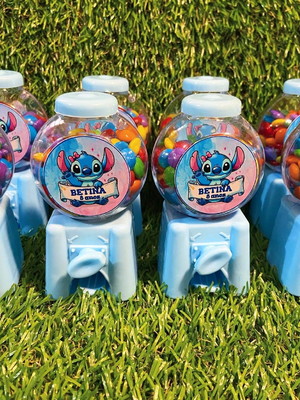 Mini baleiro personalizado com confetes