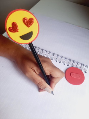 Ponteiras em eva - emoji