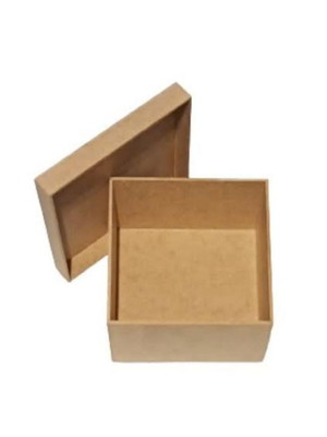 Caixas lisas 15x15x5 mdf cru