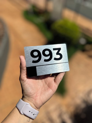 Placa acm personalizada