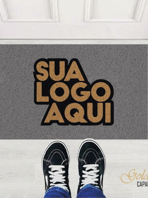 Tapete capacho personalizado - tamanho 90x40