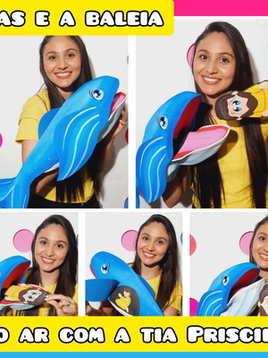 Fantoche do jonas e o peixe