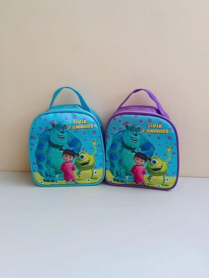 Frasqueira personalizada tema monstros sa