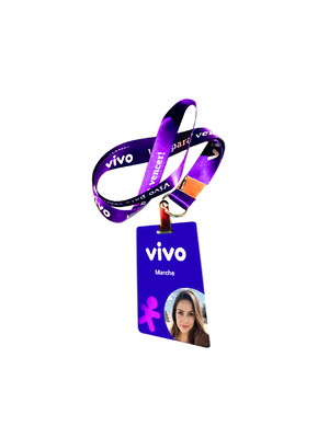 Crachá personalizado com cordão personalizado super oferta