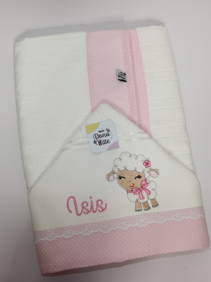 Toalha de banho infantil com capuz