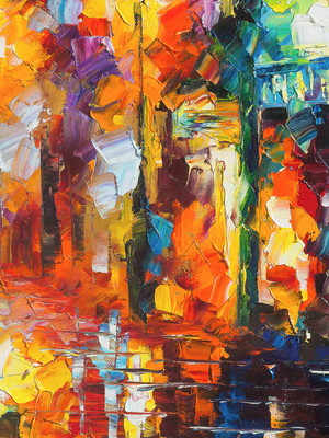 Quadro clássico de leonid afremov -
