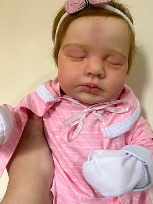 Bebe reborn menina pode banho corpo vinil realista