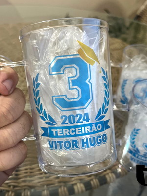 Caneca chopp 500ml formatura 02 personalizado