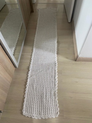 Tapete passadeira croche