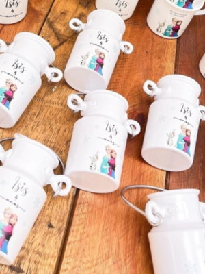 Mini leiteira 250ml branco