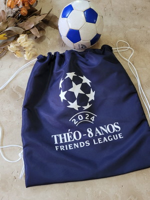 Sacomochila ecobag personalizada times de futebol