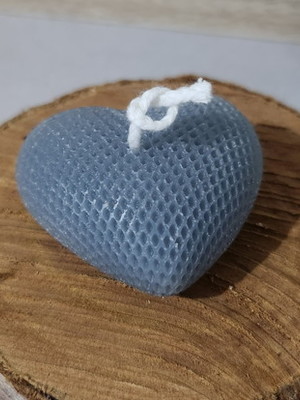 Vela aromática coração p