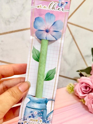 Lembrancinha dia das mulheres - 150 card com caneta bic