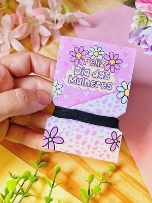 200 card com xuxinha - lembrancinha dia das mulheres