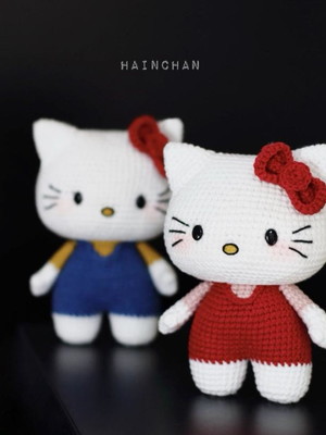 Receita em pdf hello kitty amigurumi