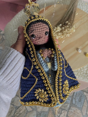 Nossa senhora aparecida de croche