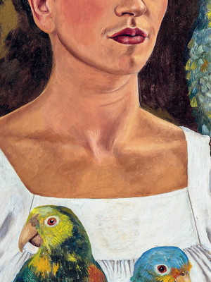Quadro clássico de frida kahlo -