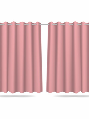 Cortina infantil enxoval rosa bebê menina 2,60x1,50m