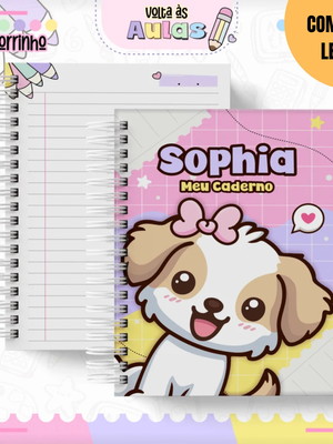 Arquivo digital cachorrinha kit escolar 2025 -1628
