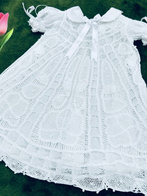 Vestido-renda renascença- tamanho g