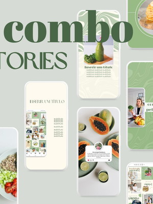 Pack stories perfeitos | nutricionista