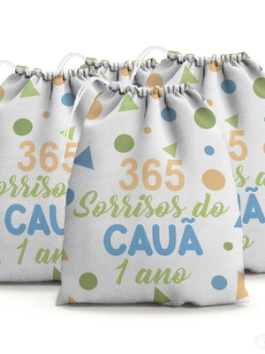 Sacolinha surpresa lembrancinha aniversário 365 sorrisos